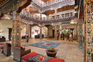 Bhutan, Paro, Zhiwa Ling Hotel, Main Building