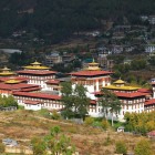 Thimphu, the new capital of Bhutan