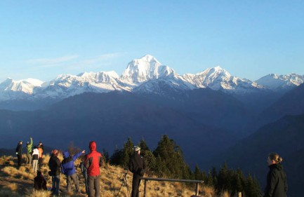 Views of the Himalayas