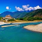 Punakha Dzong, Punakha Valley, Bhutan.